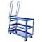 Vestil High Duty Truck.21.5x51, Rubber-On-Steel, Steel, 1000 lb Load Capacity, 56.125 L, 21.875 W SPS-HD-2252-6MR - alternate 1